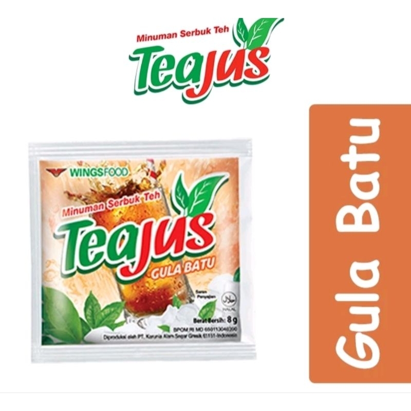 

TEAJUS 1 RENCENG ISI 10 SACHET