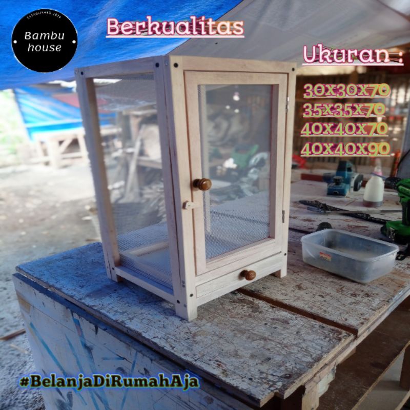 Kandang Tokek / Kandang Bunglon / Kandang Hewan Reptil / Kandang Cicak