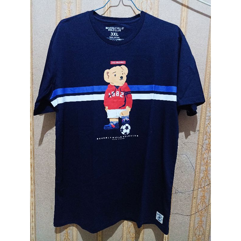 Kaos Beverly Hills Polo Club/Kaos BHPC Bangkok Thailand ASLI/ Tshirt Polo Bangkok/Tshirt BPHC Thaila