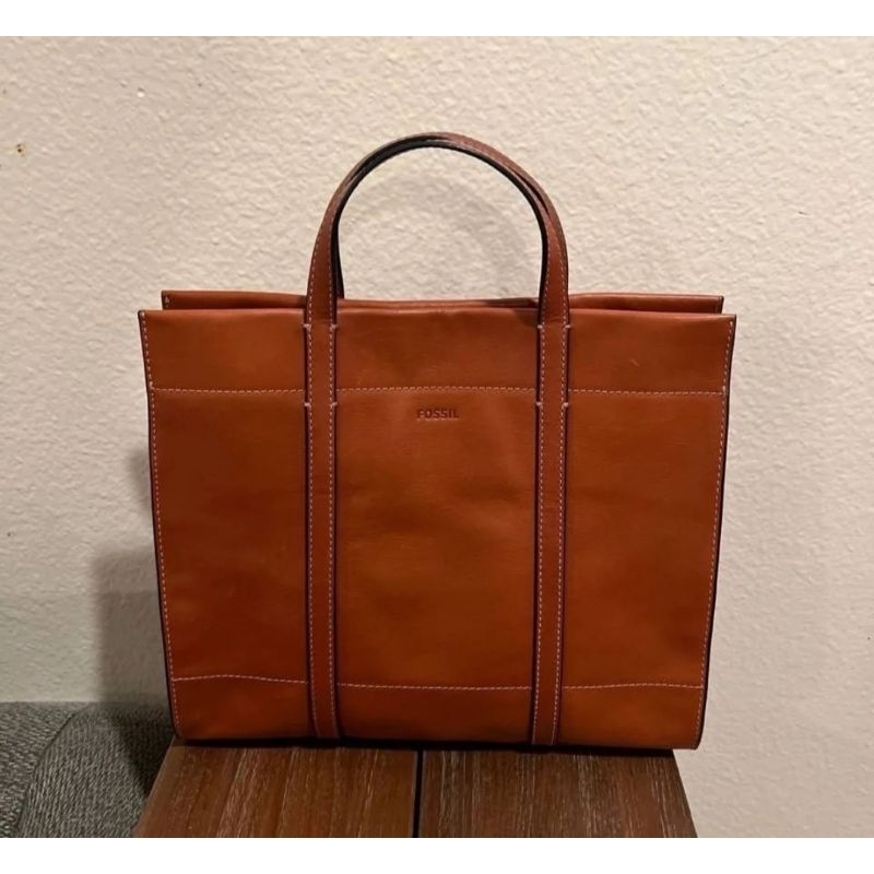 Tas Carmen Shopper Brown