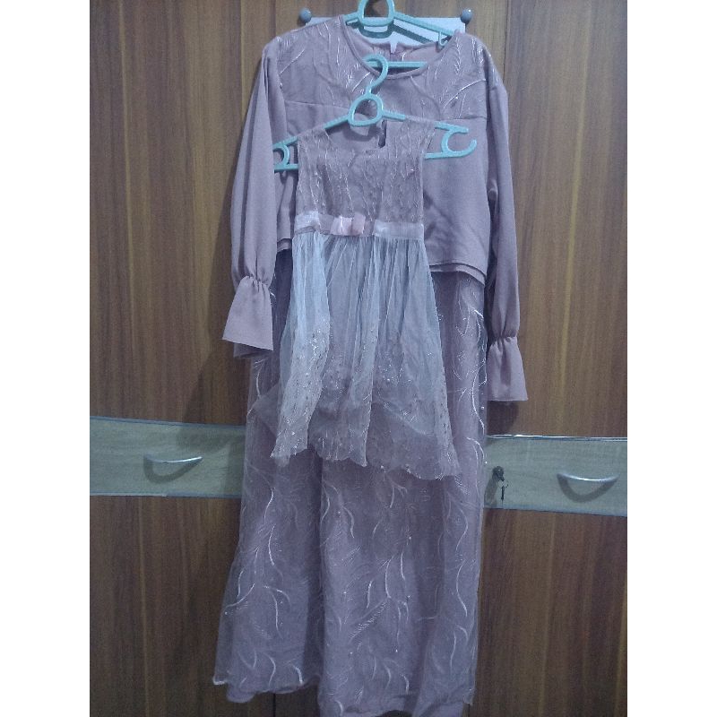 DRESS COUPLE IBU DAN ANAK/BAJU COUPLE IBU DAN ANAK/COUPLE IBU DAN ANAK/DRESS PRELOVED
