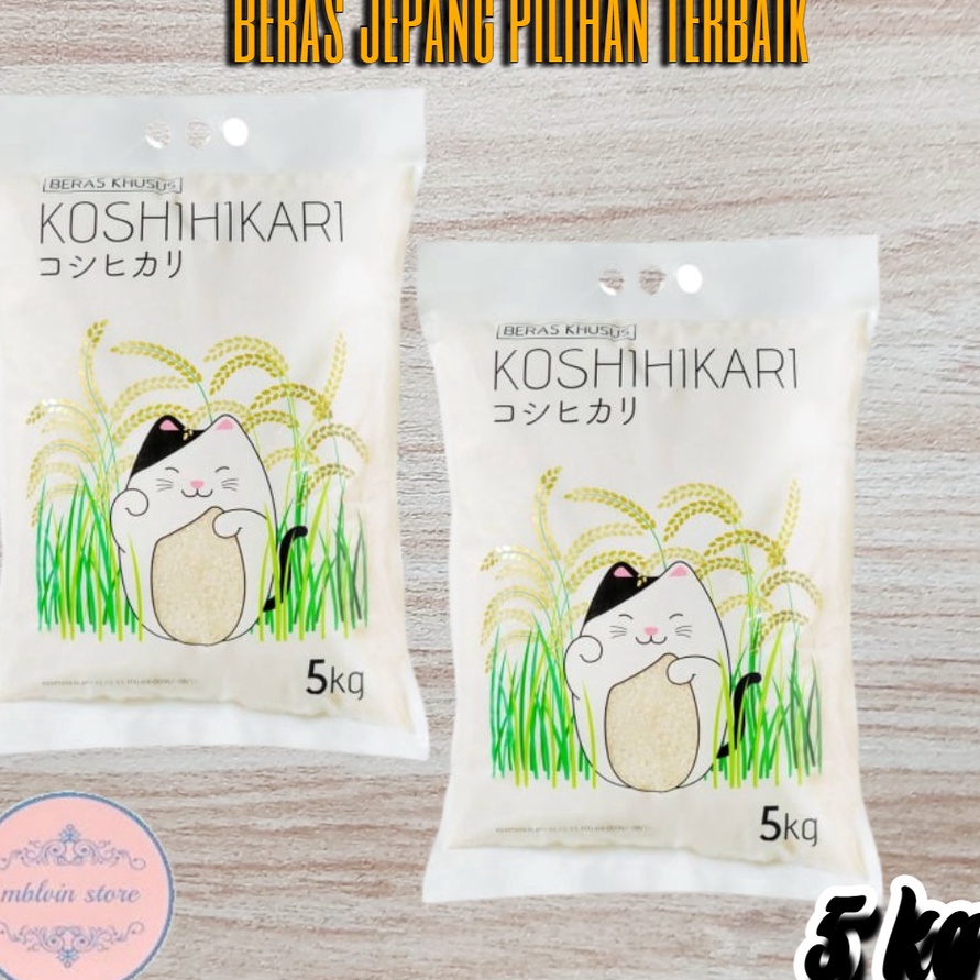 

PROMO MURAH Koshihikari Beras Jepang 5 kg