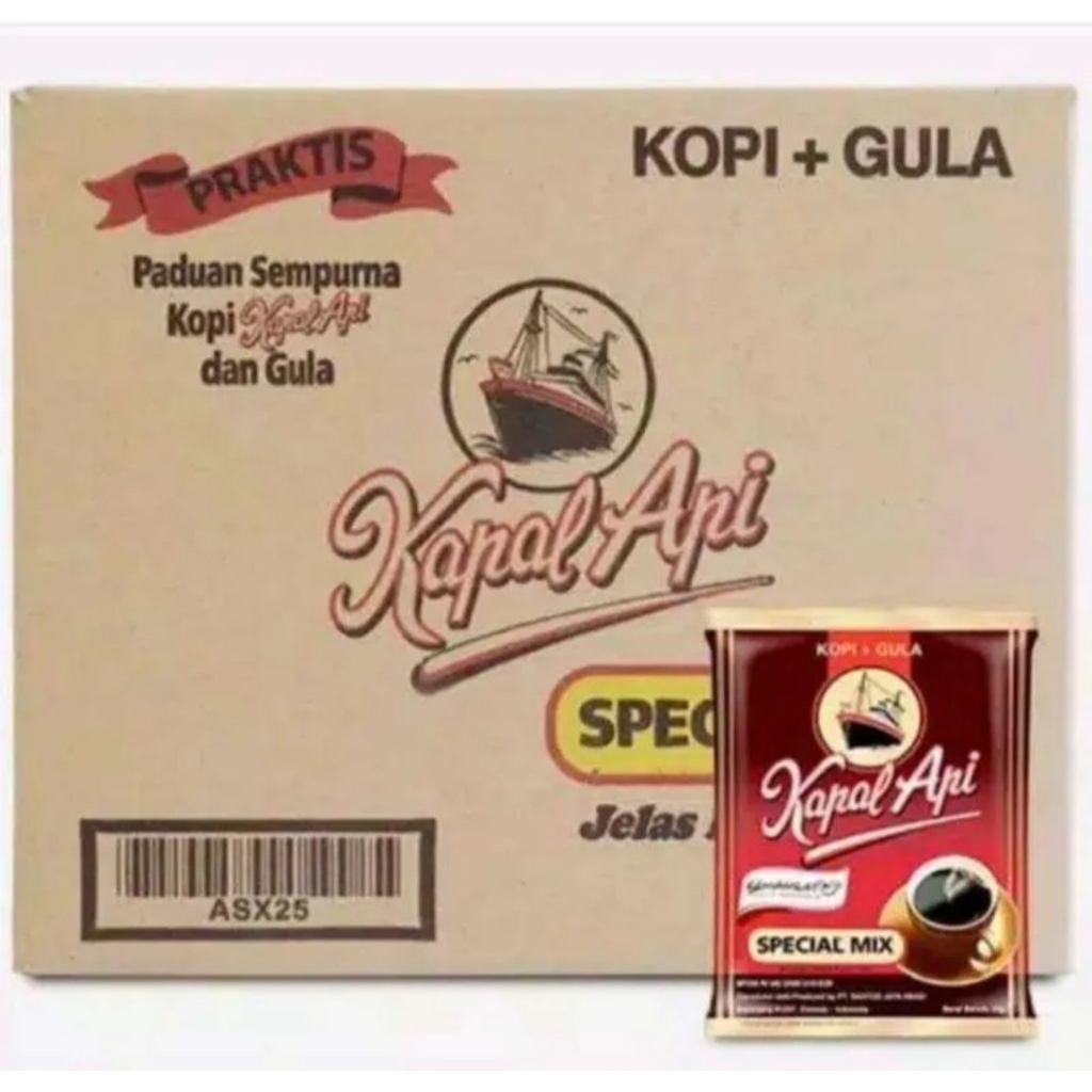 

kopi kapal api 1 dus (12 renceng)