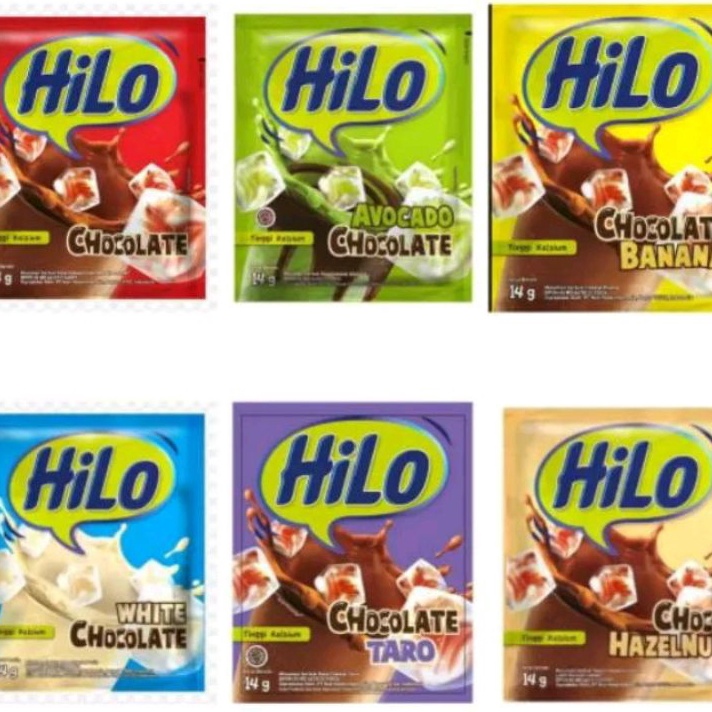 

77 Hilo minuman serbuk coklat renceng 1 x 14 g