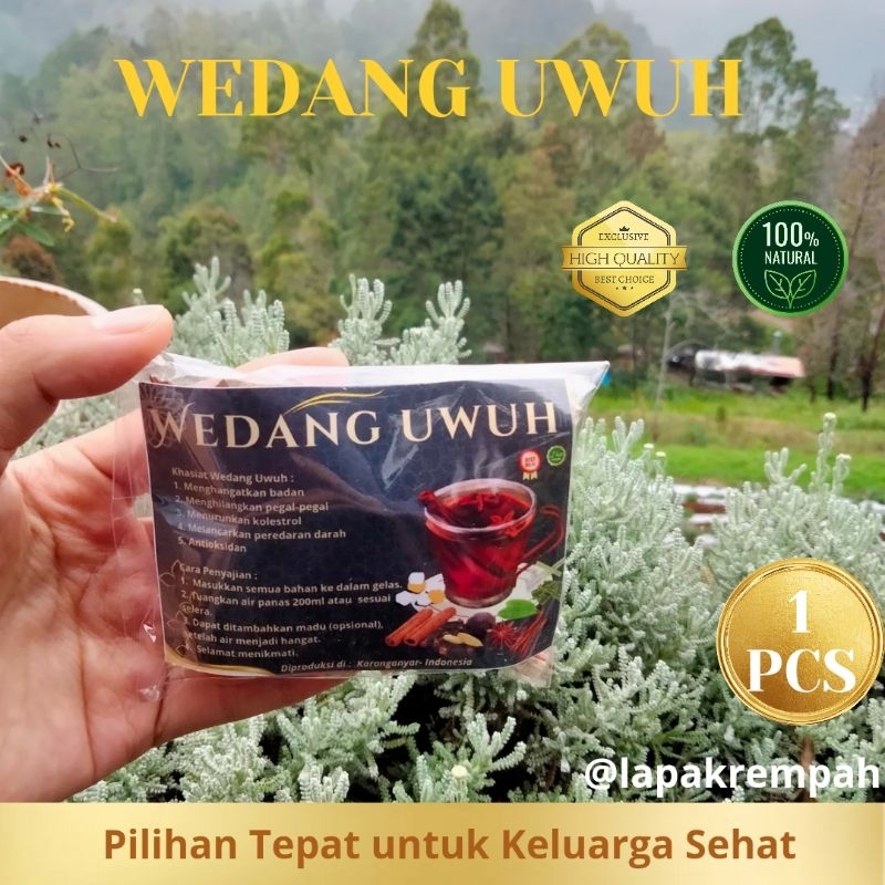 

Wedang Uwuh dengan 12 Rempah Asli (1 Pcs)/Wedangan Angkringan/Pilihan Tepat Untuk Keluarga Sehat