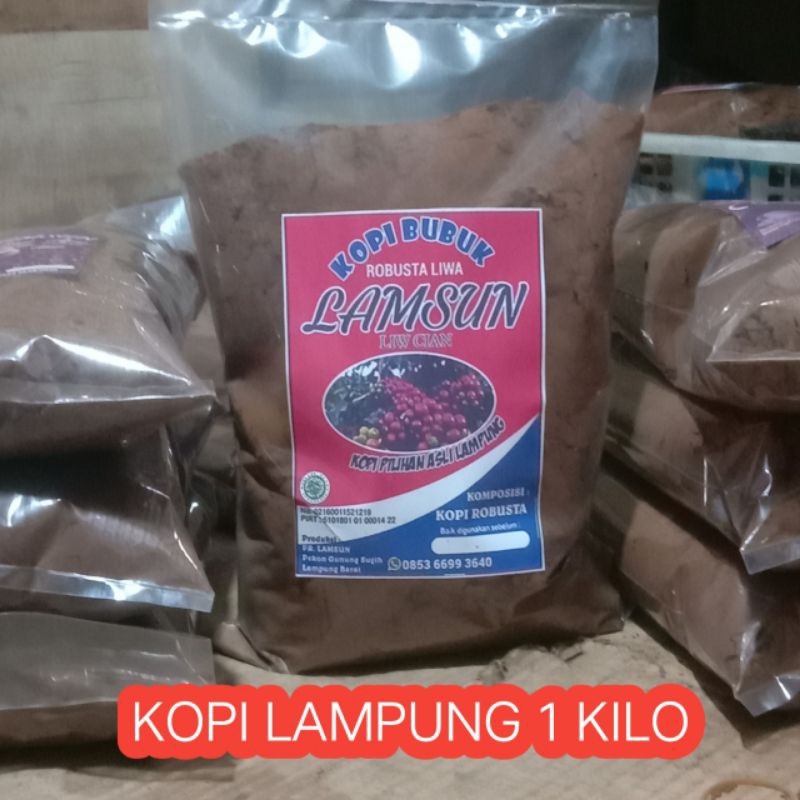 

Kopi Lampung 1000gr 1 kilo