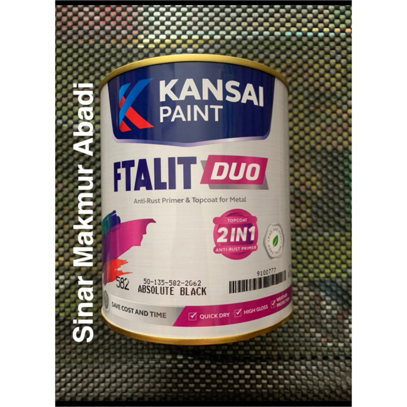 Cat Kayu Dan Besi Kansai Ftalit Duo 2 In 1 Cat+Primer
