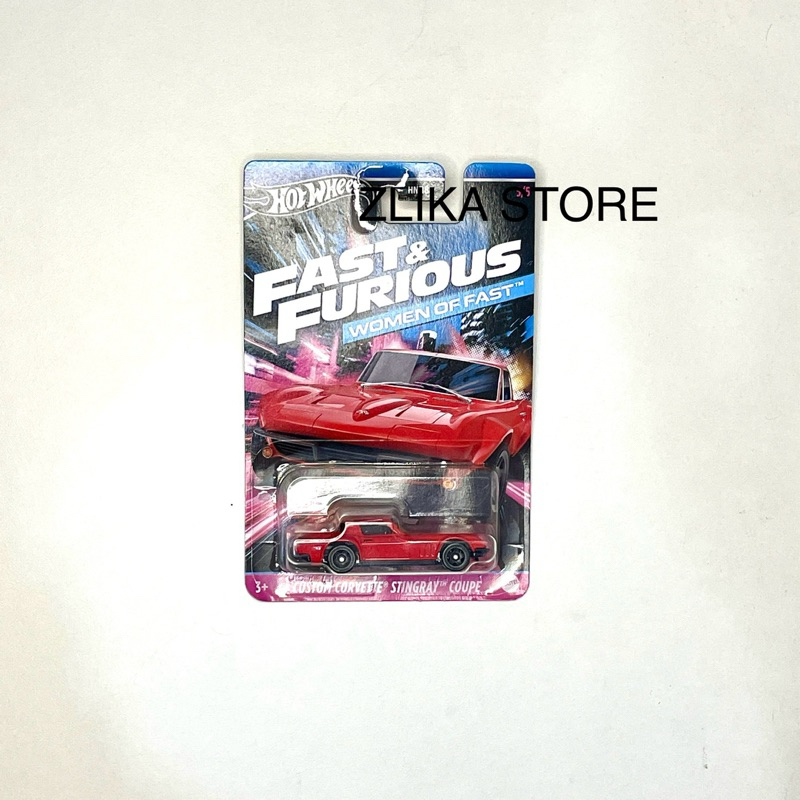 Hotwheels Fast Furious Custom Corvette Stingray Coupe Error Card
