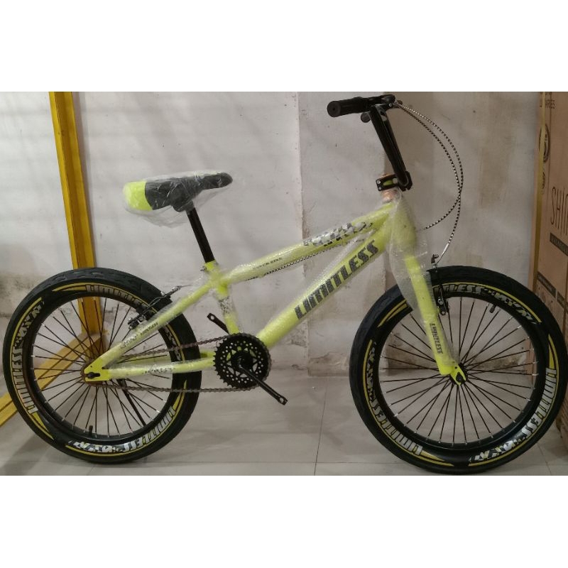 Sepeda BMX 20 inch LIMITLESS ( BAN JUMBO 3.0 )