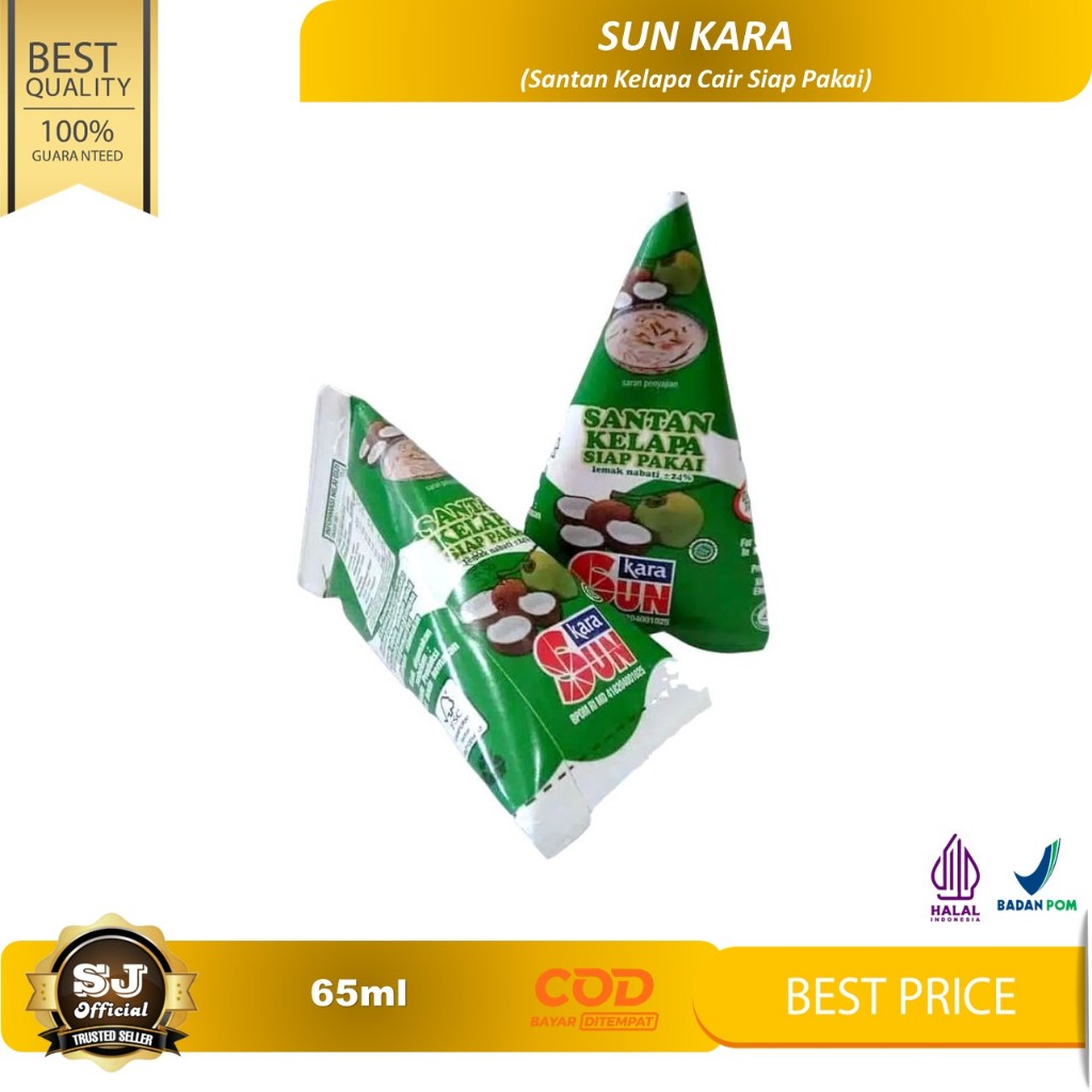 

SUN KARA 65ml - SANTAN Kelapa Cair Siap Pakai (Kemasan BARU)