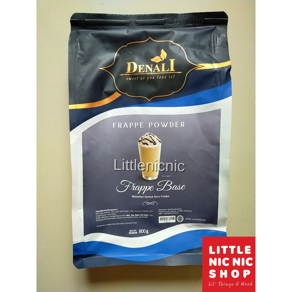 

Denali Frappe Base powder Bubuk Minuman Frappio Base