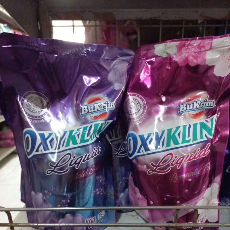 BUKRIM OXYKLIN DETERGEN LIQUID 750ML