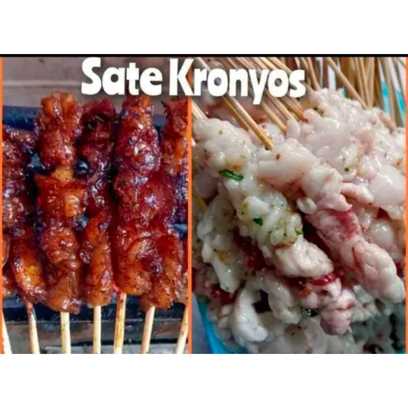 

Sate Kronyos 12 tusuk (Khusus Instant)