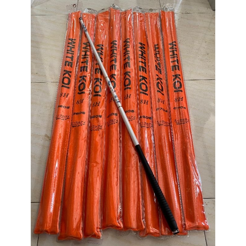 joran tegek iguruai white koi