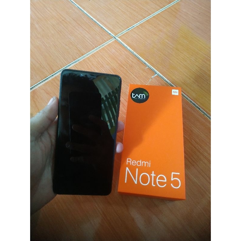 Redmi Note 5 Ram 4/64 Lengkap Second