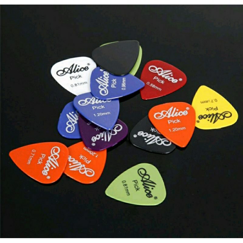 Pick Gitar Pick Gitar Merek Alice