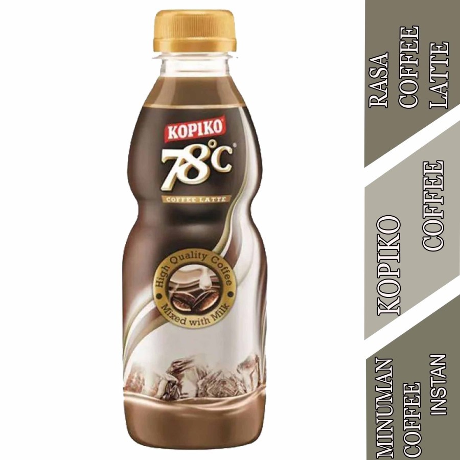 

Minuman Kopi Rasa Susu - Kopiko Coffee Latte - Milk Coffee Drink - 240ml