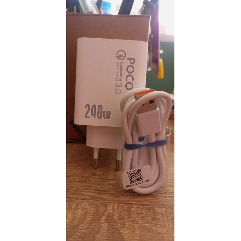 charger poco 240W Ori pabrik/Copotan