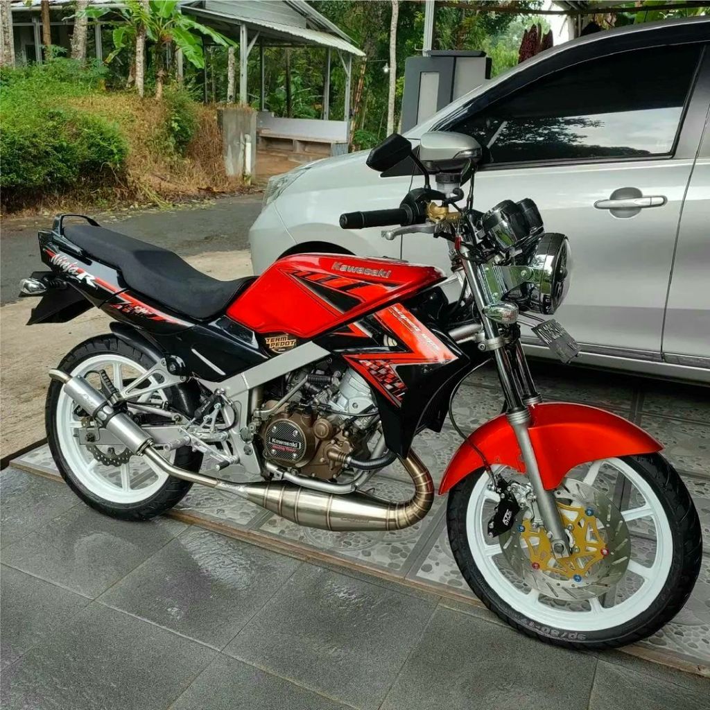 Knalpot ABRT20 Ninja R/SS Non Kobra Stainless ORIGINAL PABRIK ABRT20