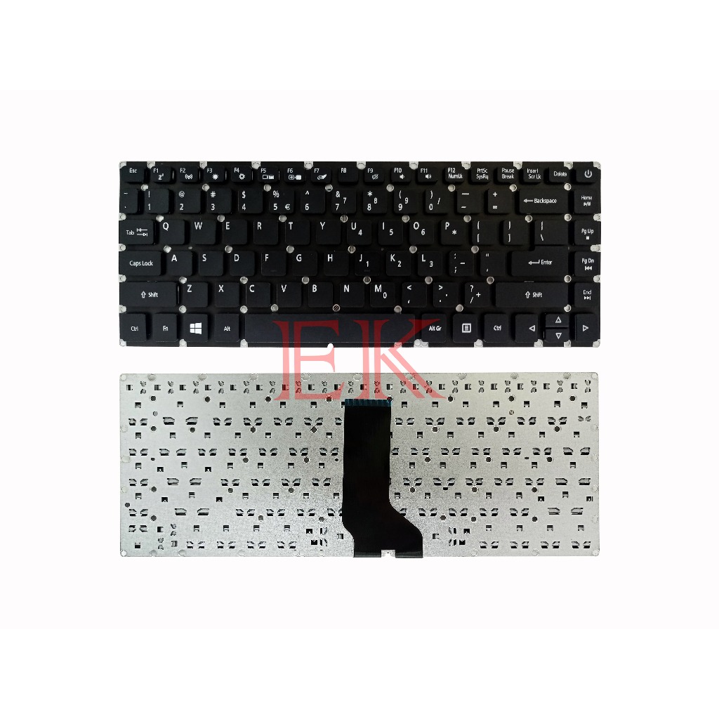 Keyboard Acer Aspire A314 A314-31 A314-32 A314-32-C A314-33 Series Hitam