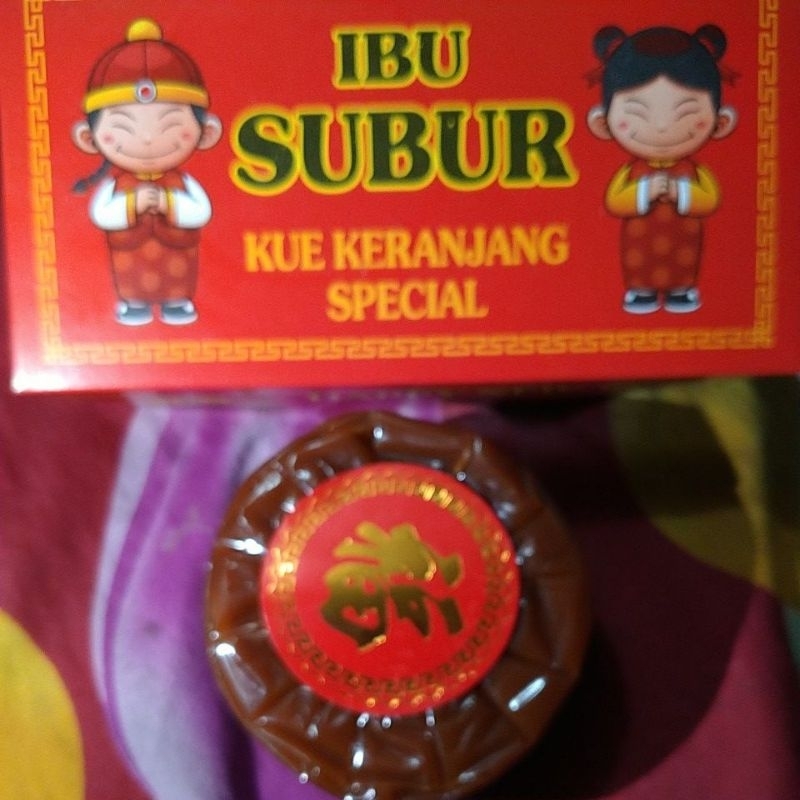 

1 pcs 500gr/250 gr kue keranjang ibu subur/ hampers imlek