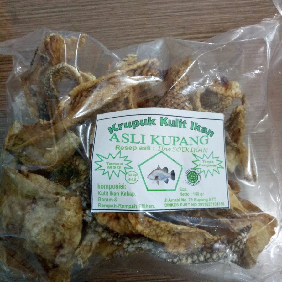 

KERIPIK KULIT IKAN KAKAP PUTIH