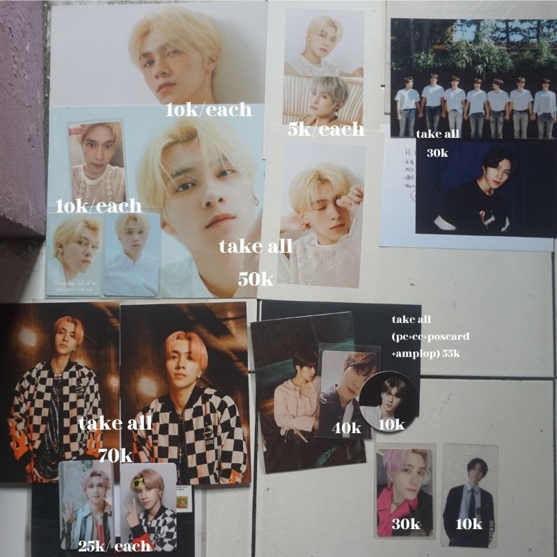aab all about hendery wayvsg21 poster, postcard ,trading card, benefit 
postcard pb holiday grup
ar 
