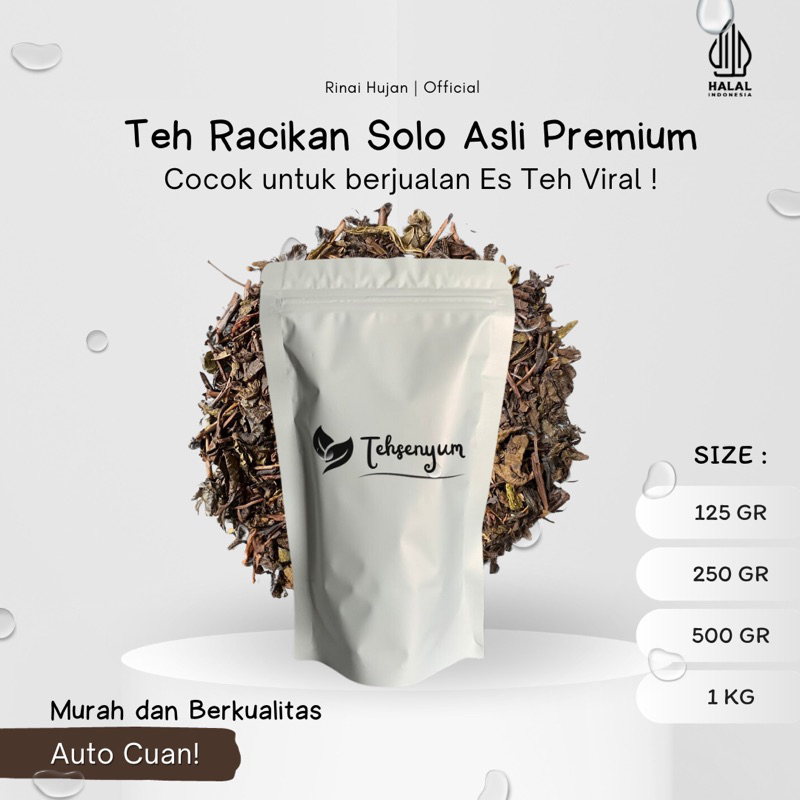 

TEH SENYUM - TEH RACIKAN SOLO ASLI PREMIUM 250 GRAM UNTUK 120 CUP ES TEH VIRAL