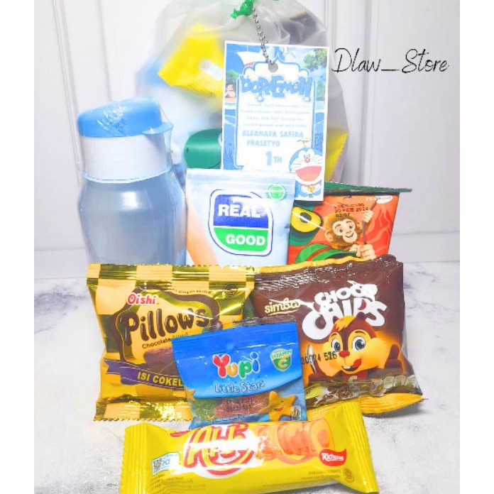 

GROSIR Snack Ulang Tahun Anak Termurah Dan Sovenir Botol Hampers Birthday