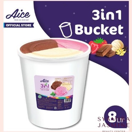 

Free Ongkir Ice Cream 8 Liter Aice Bucket 3in1 Es Krim