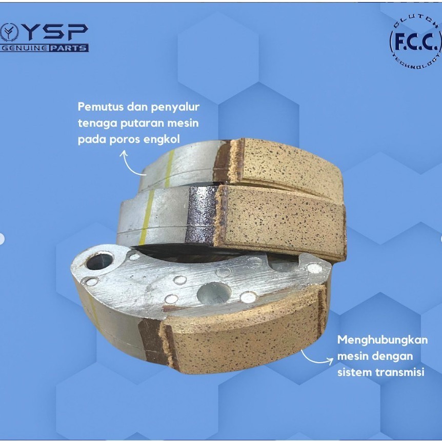 MIO J - KAMPAS GANDA SET MIO J 115 Mio 115 fi X ride 115 Kampas Ganda Original