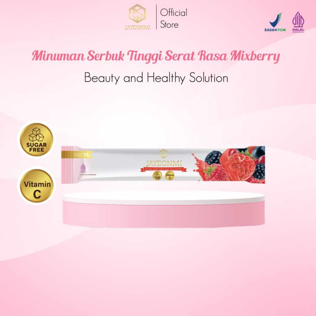 

JAYEONMI Rasa Mixberry - Detox - Antioksidan - Slim - Fiber (1SACHET)
