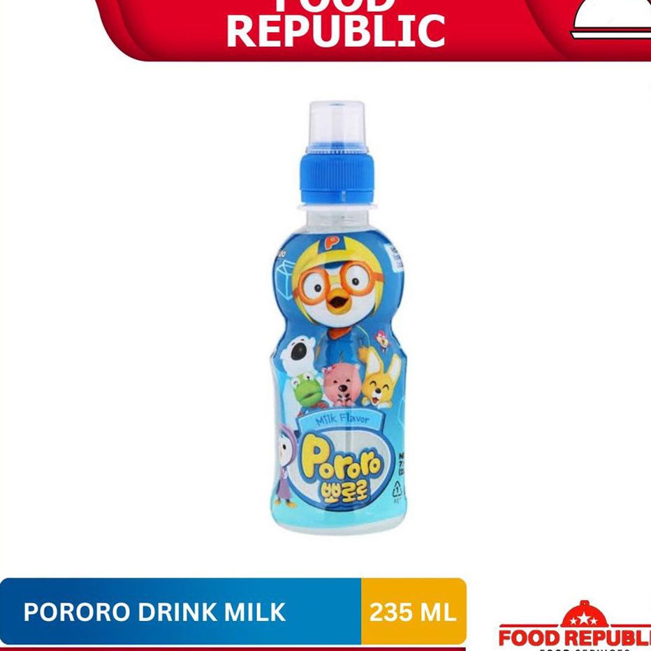 

Terbaru Pororo Drink Minuman Anak 235 ml Strawberry Mangga Blueberry Apel Halal