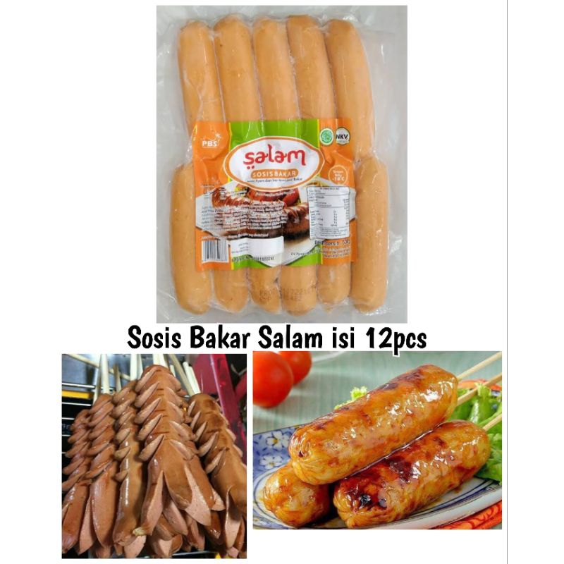 

Sosis Bakar Salam isi 12pcs