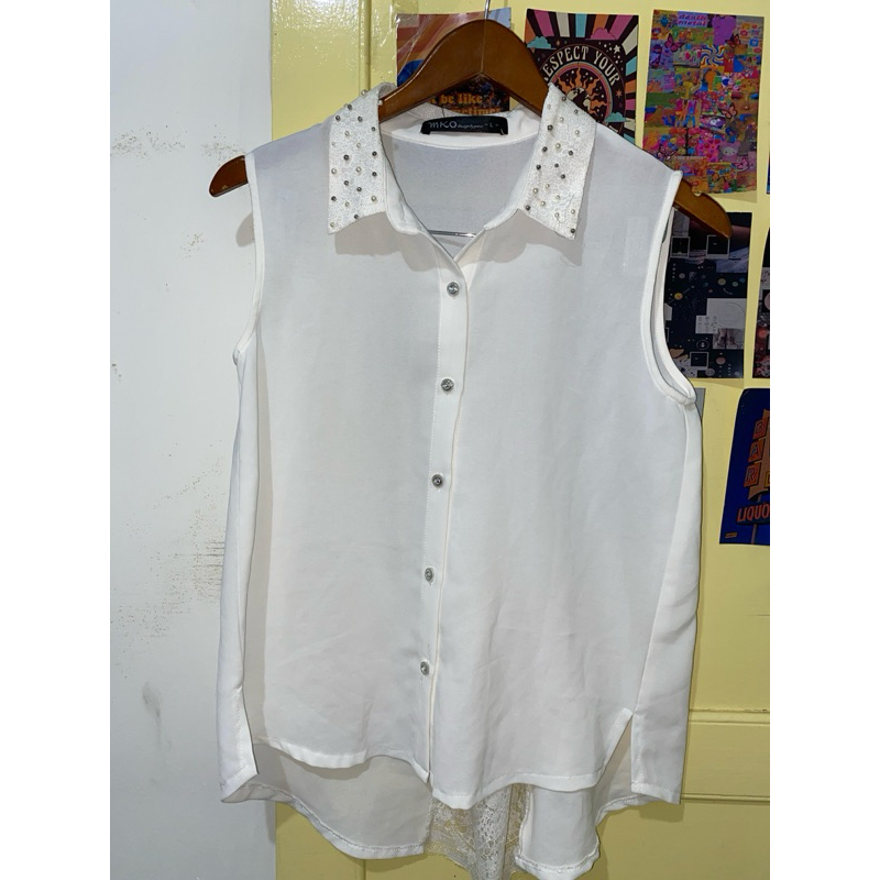 Blouse kutung brand MKO size L