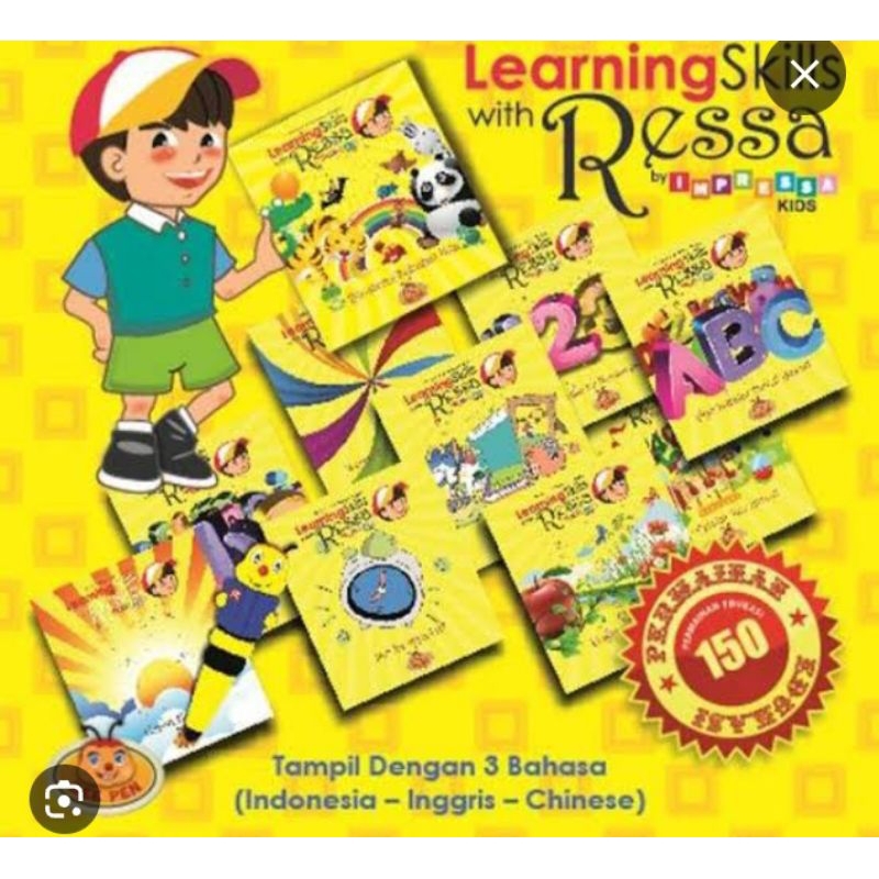 

Buku edukasi learning skill with Ressa