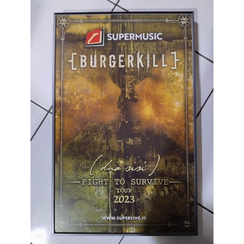 Poster Frame Burgerkill Dua Sisi