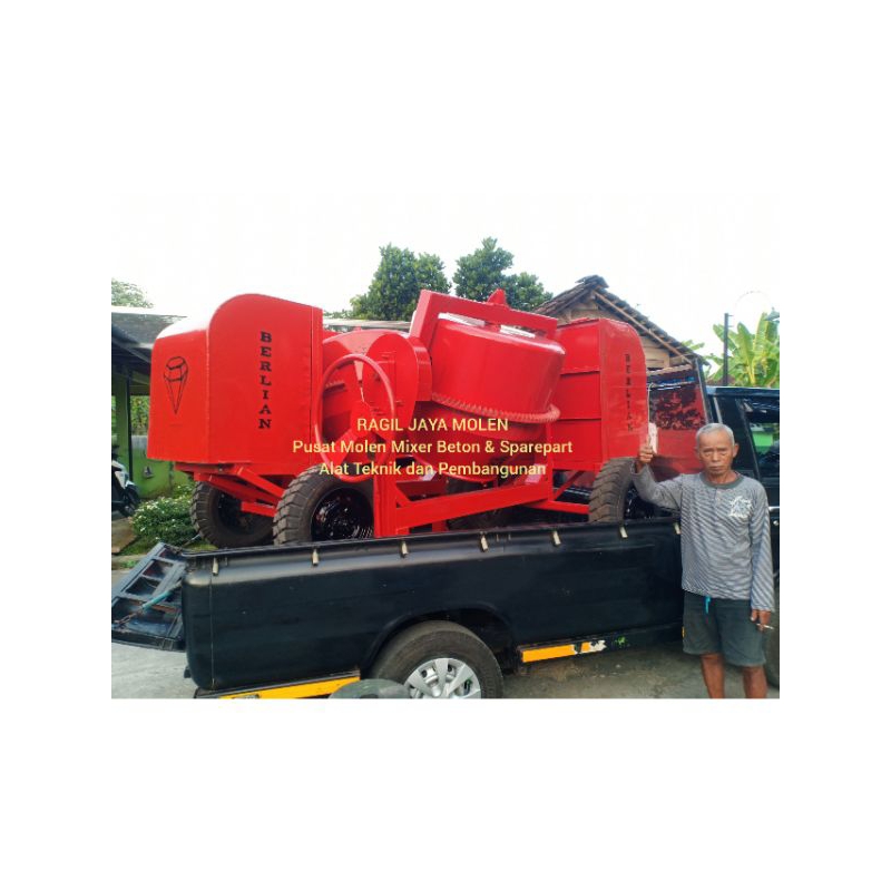 Mesin Molen Cor Beton Semen / Molen Cor Beton Semen / Beton Molen Cor Semen / Mixer Molen Cor Beton 