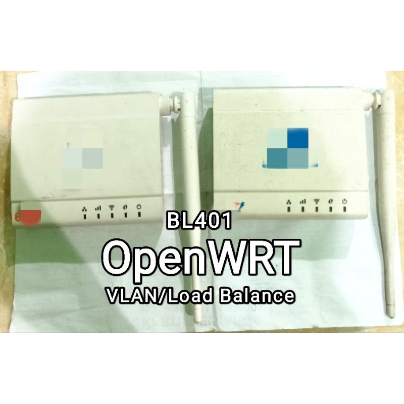 Router Openwrt | Bl401 | Setting Vlan | Load Balance