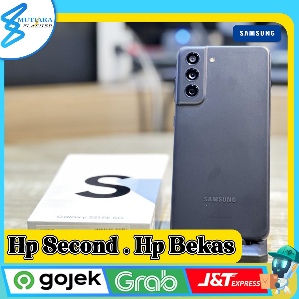 Samsung S21 FE 5G Ram 8/128GB | Ram 8/256GB Second Original