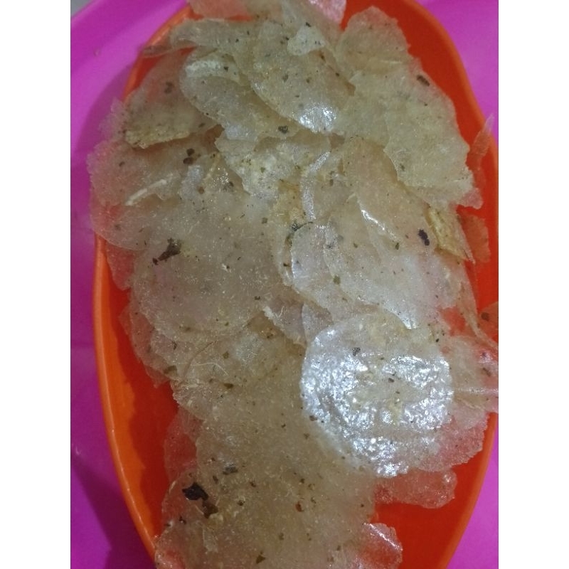 

Ketipik kaca asin original 100gr / Keripik beling rasa original asin gurih daun jeruk