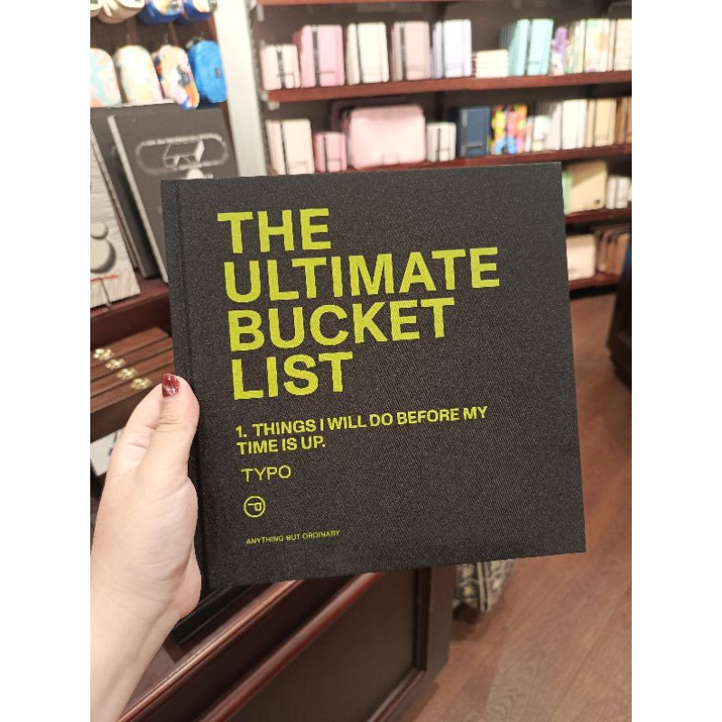 

Typo The Ultimate Bucket List Things Will Do Catatan Buku Hardcover