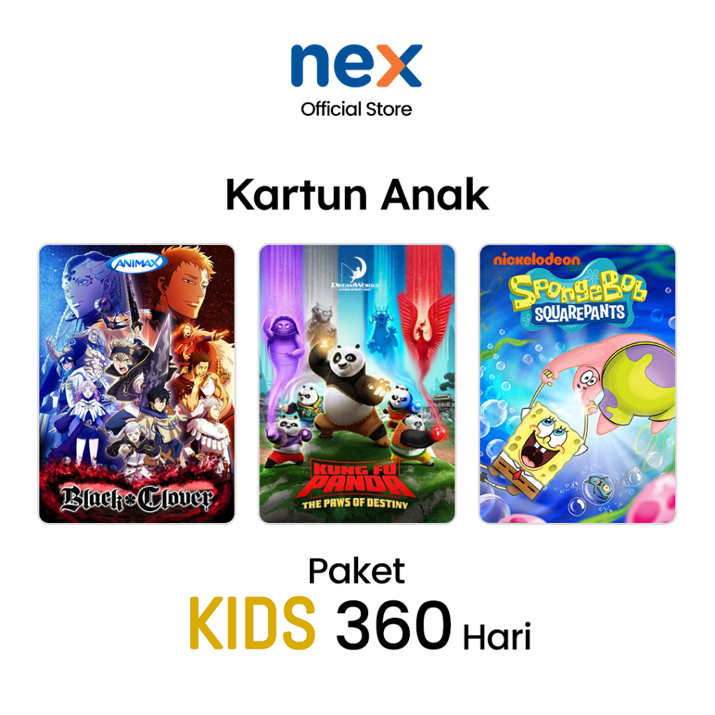 Nex Parabola Paket Kids 360 Hari
