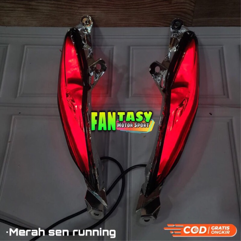 PAKET FULLSET LAMPU ALIS RUNNING BEAT FI OLD LAMA TAHUN 2012 2013 2014 2015 MIKA SMOKE