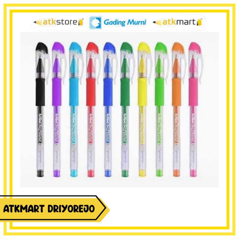 

ARTLINE SOFTLINE EGB 1700 0.7 MM - PULPEN GEL WARNA - BALLPOINT GEL - BULPEN GEL WARNA