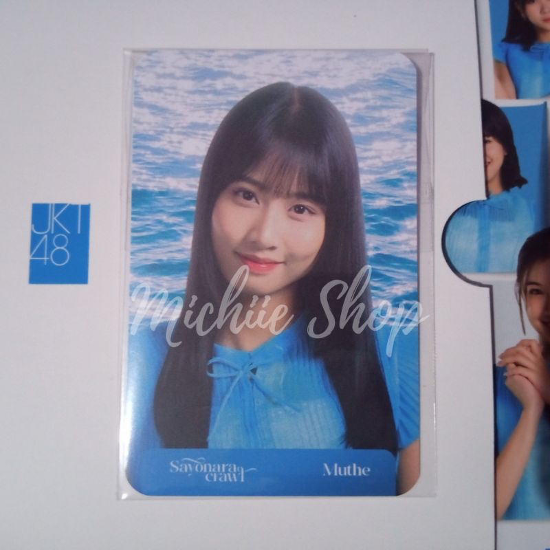 Photocard Sayonara Crawl Muthe JKT48 | PC Muthe Sayonara Crawl Official