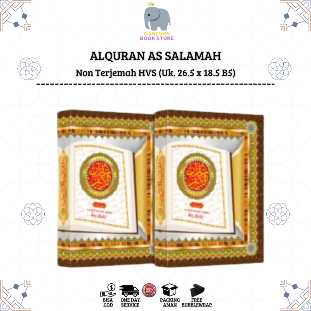 Alquran As Salamah Non Terjemah HVS B5 - Asy Syifa