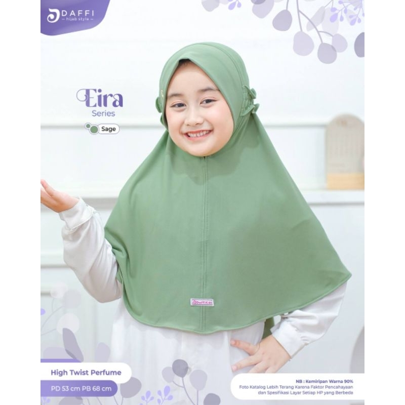 HIJAB ANAK EIRA SERUT BELAKANG DAFFI HIJAB ORI TERBARU