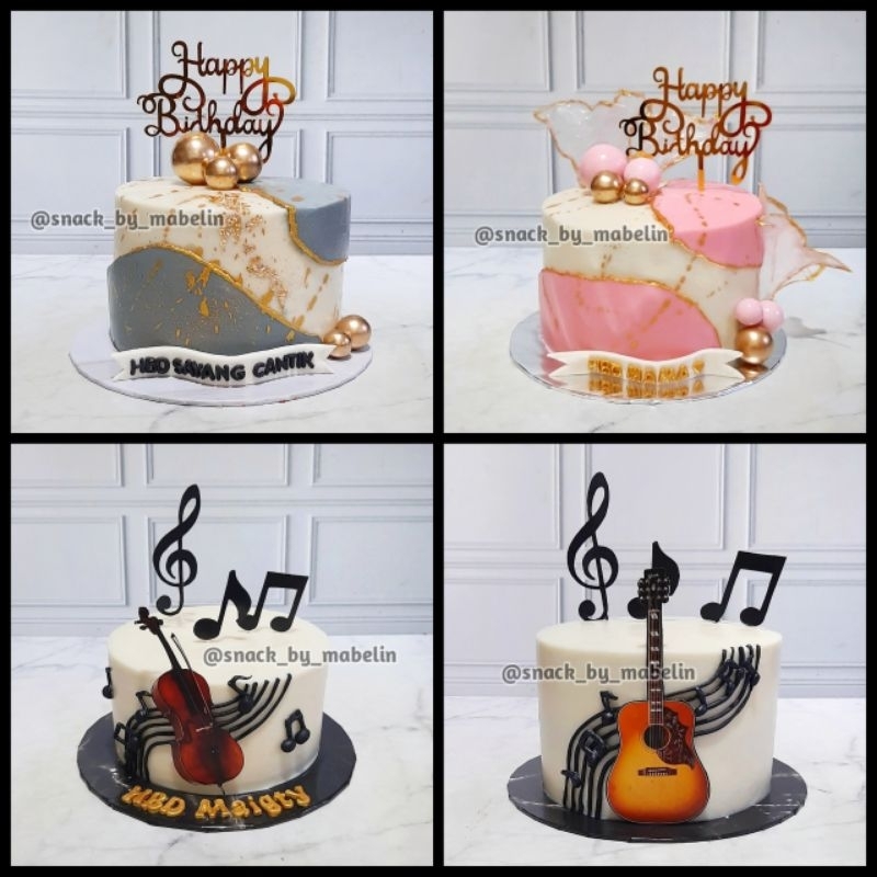 

Tart Ultah simple elegan