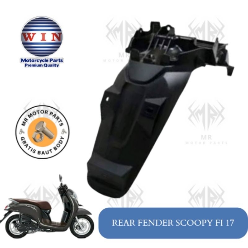Spakbor slebor belakang Scoopy fi 2017